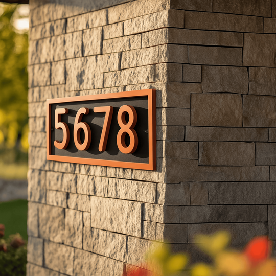 house numbers metal丨Royal Shade