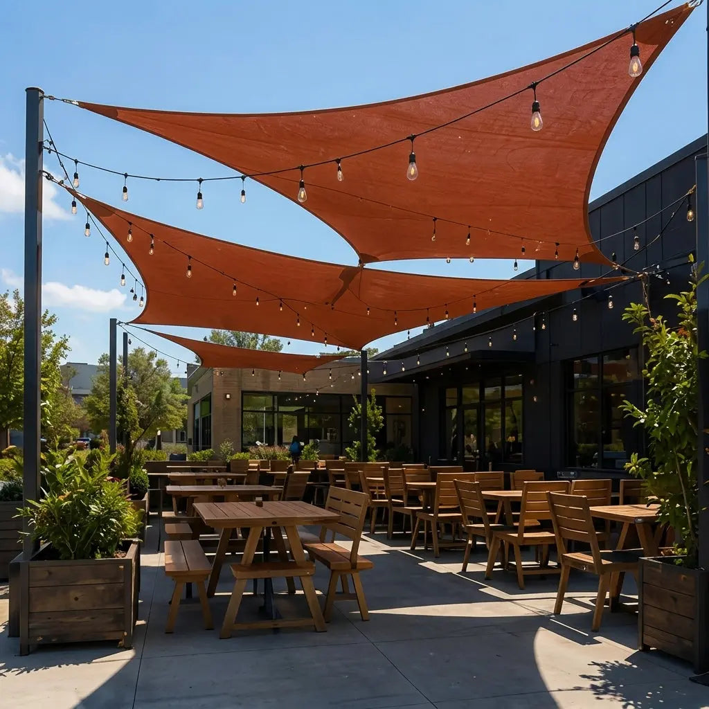 [CUSTOM] Standard Triangle/Rectangle/Square Shade Sail Outdoor Canopy Awning