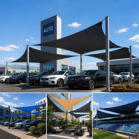 [CUSTOM] Standard Triangle/Rectangle/Square Shade Sail Outdoor Canopy Awning