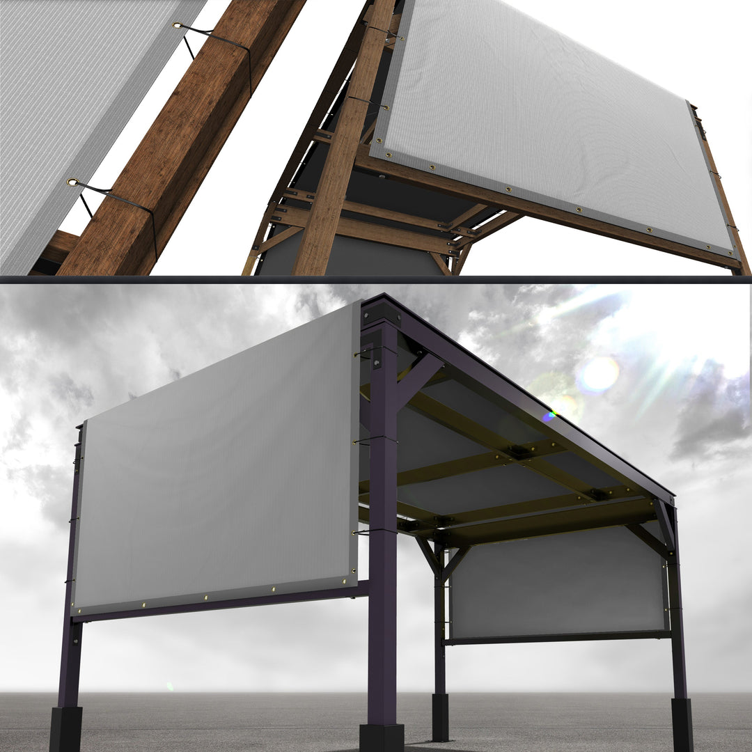 7 x 17 Custom Pergola Cover