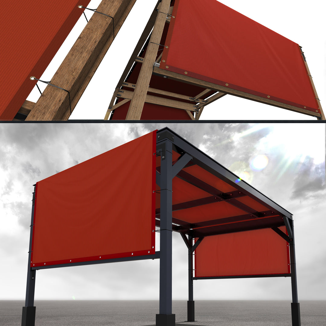 7 x 17 Custom Pergola Cover