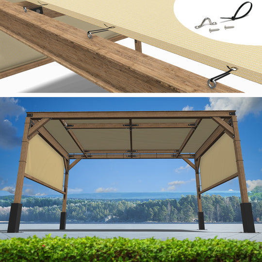 Pergola Sun Shade Canopy Replacement Cover - Royal Shade USA