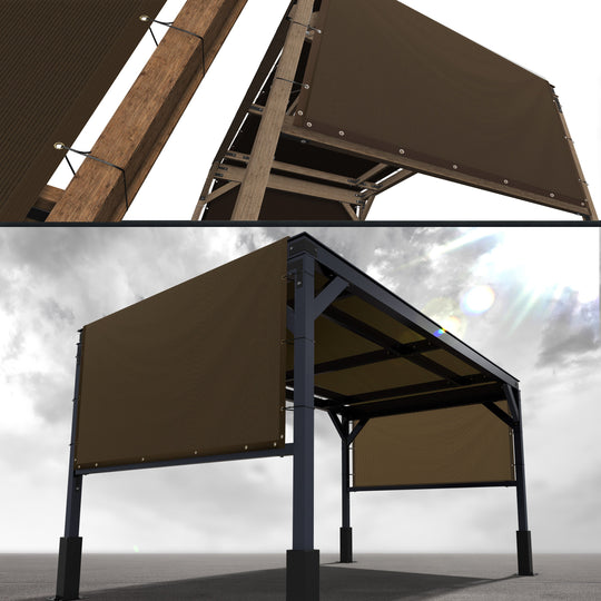 4 x 17 Custom Pergola Cover - Royal Shade USA