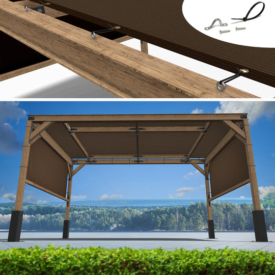 Pergola Sun Shade Canopy Replacement Cover - Royal Shade USA