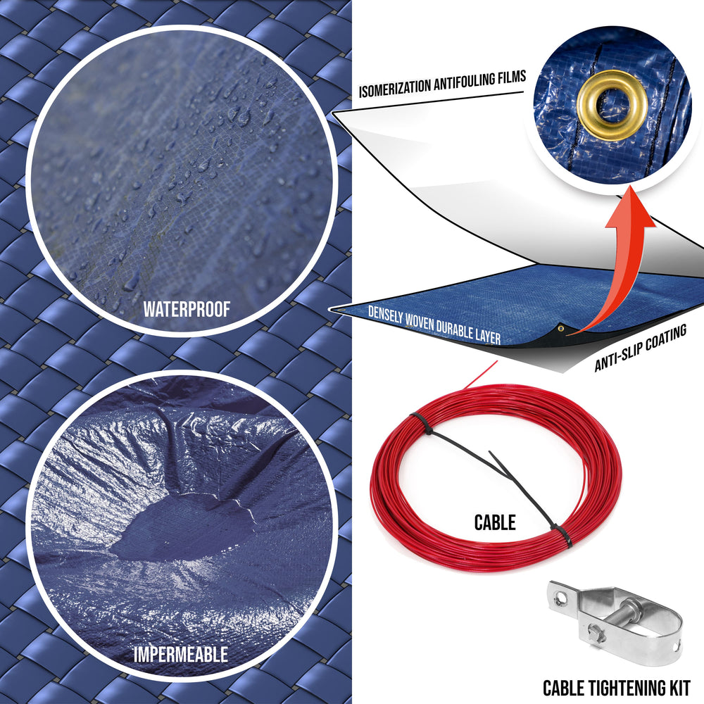 waterproof pool cover丨Royal Shade