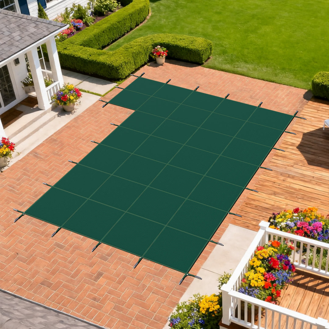 green winter pool cover丨Royal Shade