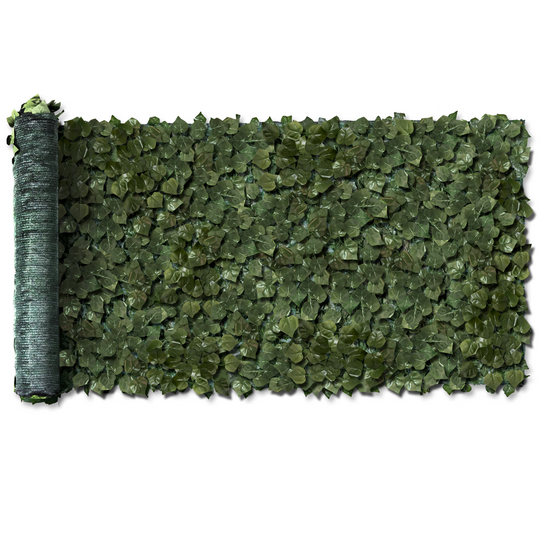 Artificial Hedges Faux Ivy Leaves Fence Privacy Screen Panels  Decorative Trellis