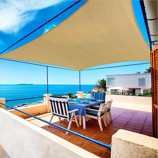 Rectangle Sun Shade Sails Canopy