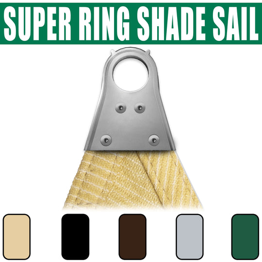 Royal Shade Super Ring Sun Shade Sail Sample 