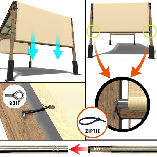 backyard discovery pergola