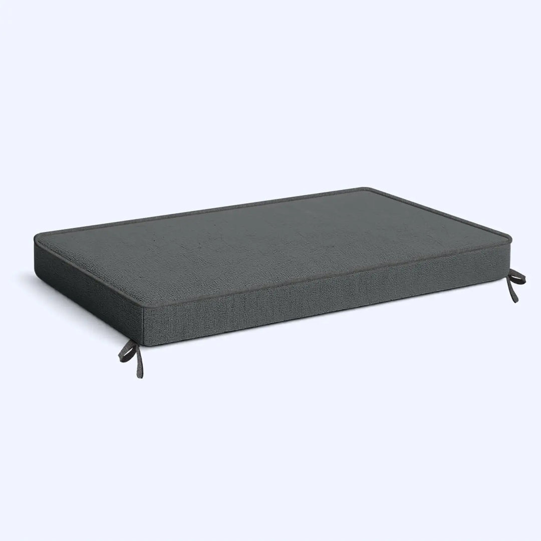 【Custom】Imitate Linen Fabric Seat Cushion, Indoor Bench Cushion Royal Shade USA