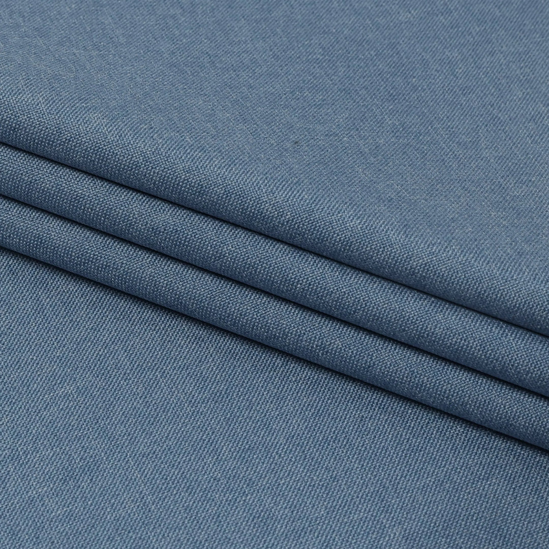 【Custom】Imitate Linen Fabric Seat Cushion, Indoor Bench Cushion Royal Shade USA