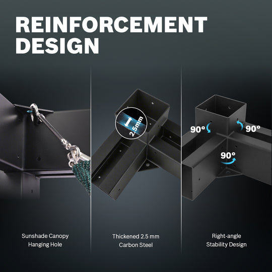 Royal Shade USA Metal Pergola Kit - Royal Shade USA