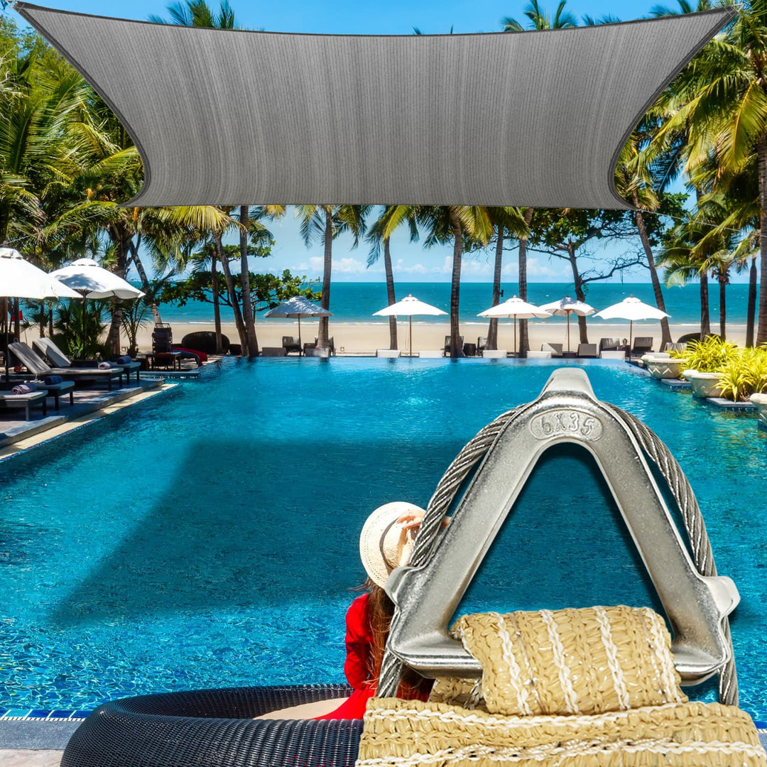 swimming pool shade sails