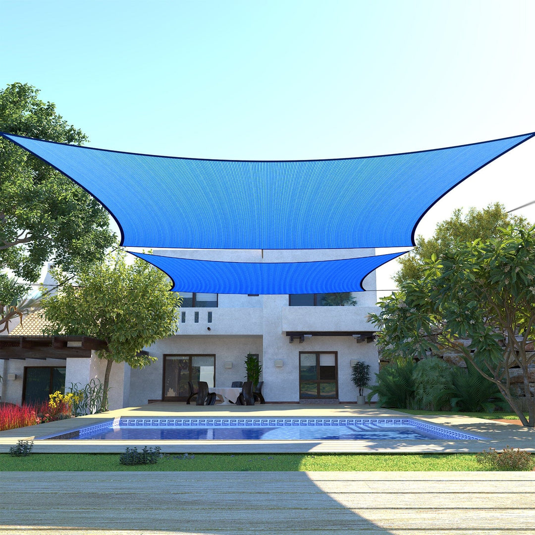 Rectangle Sun Shade Sails Canopy