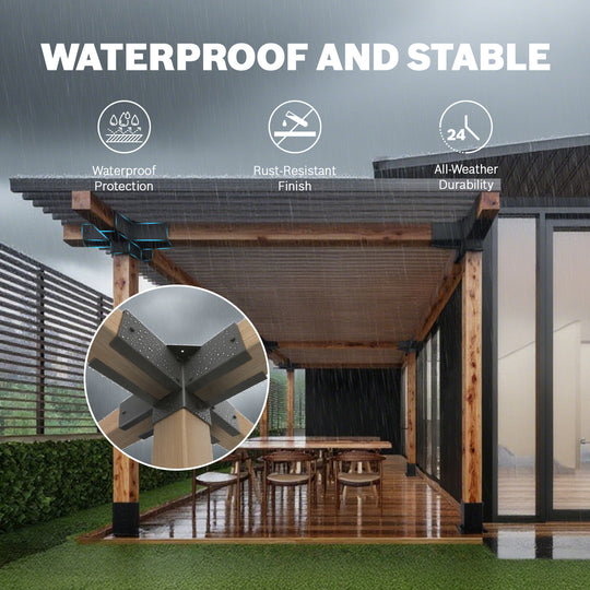 Royal Shade USA Metal Pergola Kit - Royal Shade USA