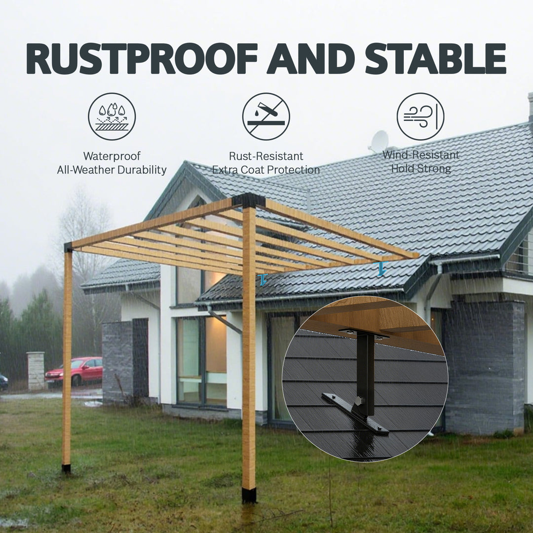 Royal Shade USA Metal Pergola Kit - Royal Shade USA