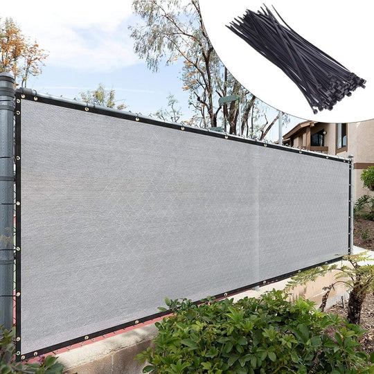 [Custom] 5ft Privacy Fence Screen 7 Colors - Commercial Grade 170 GSM - 3 Years Warranty - Royal Shade USA