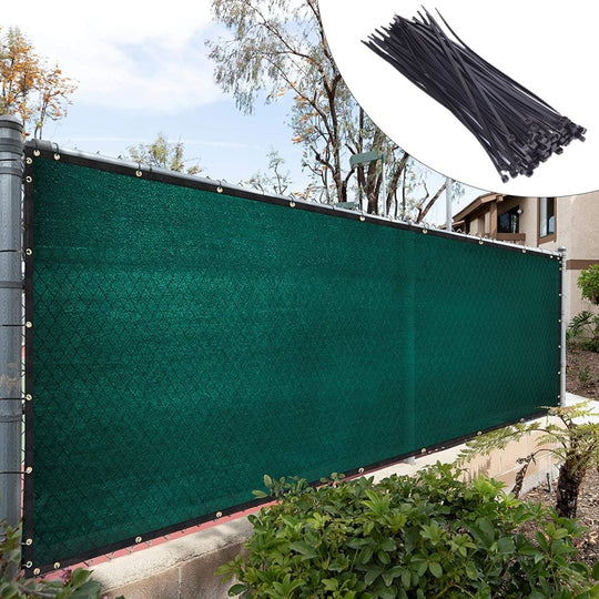 [Custom] 5ft Privacy Fence Screen 7 Colors - Commercial Grade 170 GSM - 3 Years Warranty - Royal Shade USA