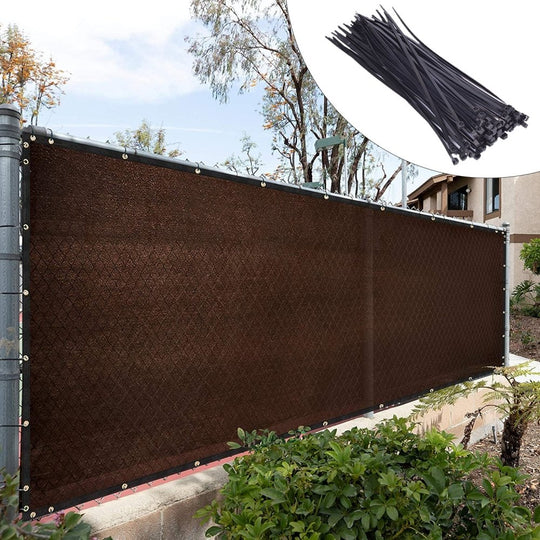 [Custom] 5ft Privacy Fence Screen 7 Colors - Commercial Grade 170 GSM - 3 Years Warranty - Royal Shade USA