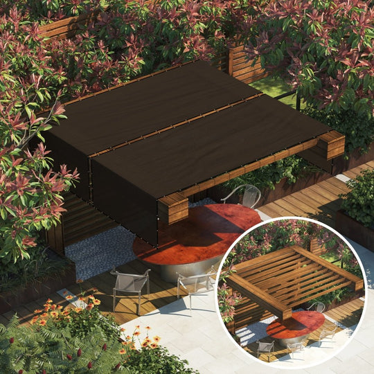 [Custom] 5ft Privacy Fence Screen 7 Colors - Commercial Grade 170 GSM - 3 Years Warranty - Royal Shade USA