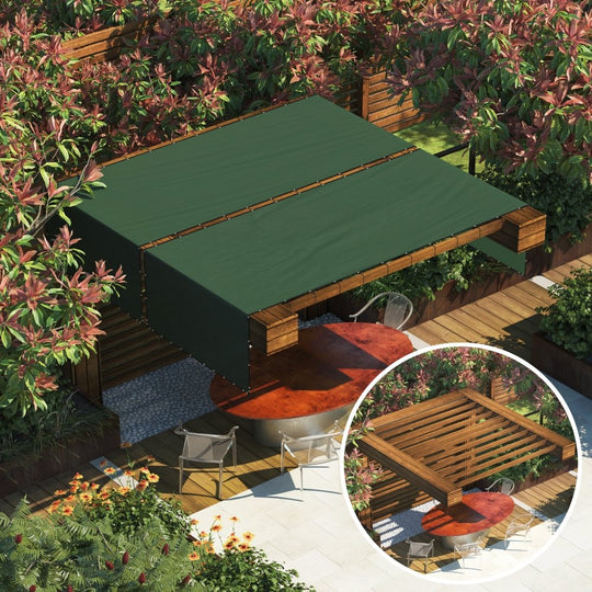 [Custom] 5ft Privacy Fence Screen 7 Colors - Commercial Grade 170 GSM - 3 Years Warranty - Royal Shade USA