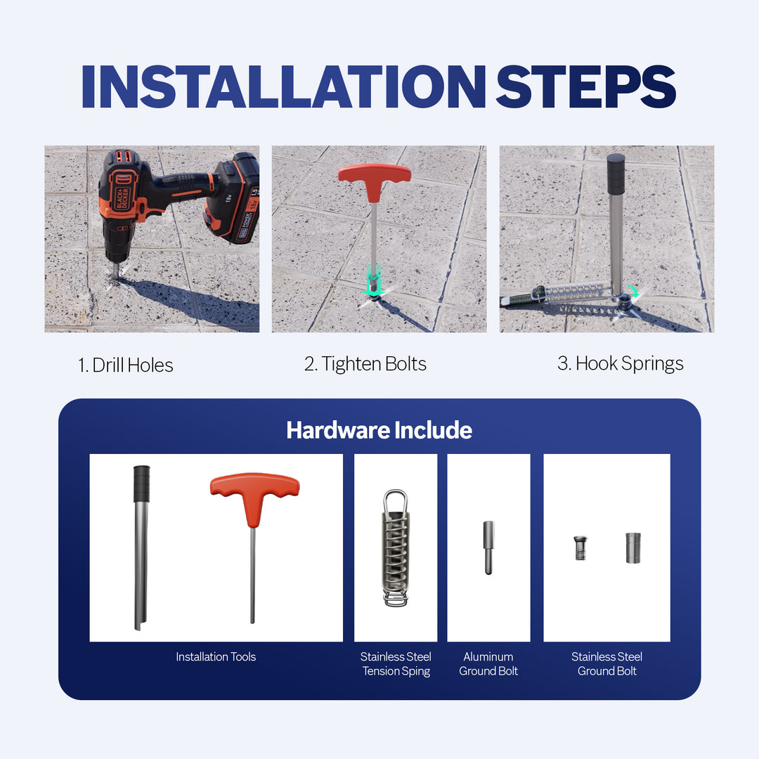 pool cover installation