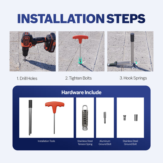 pool cover installation