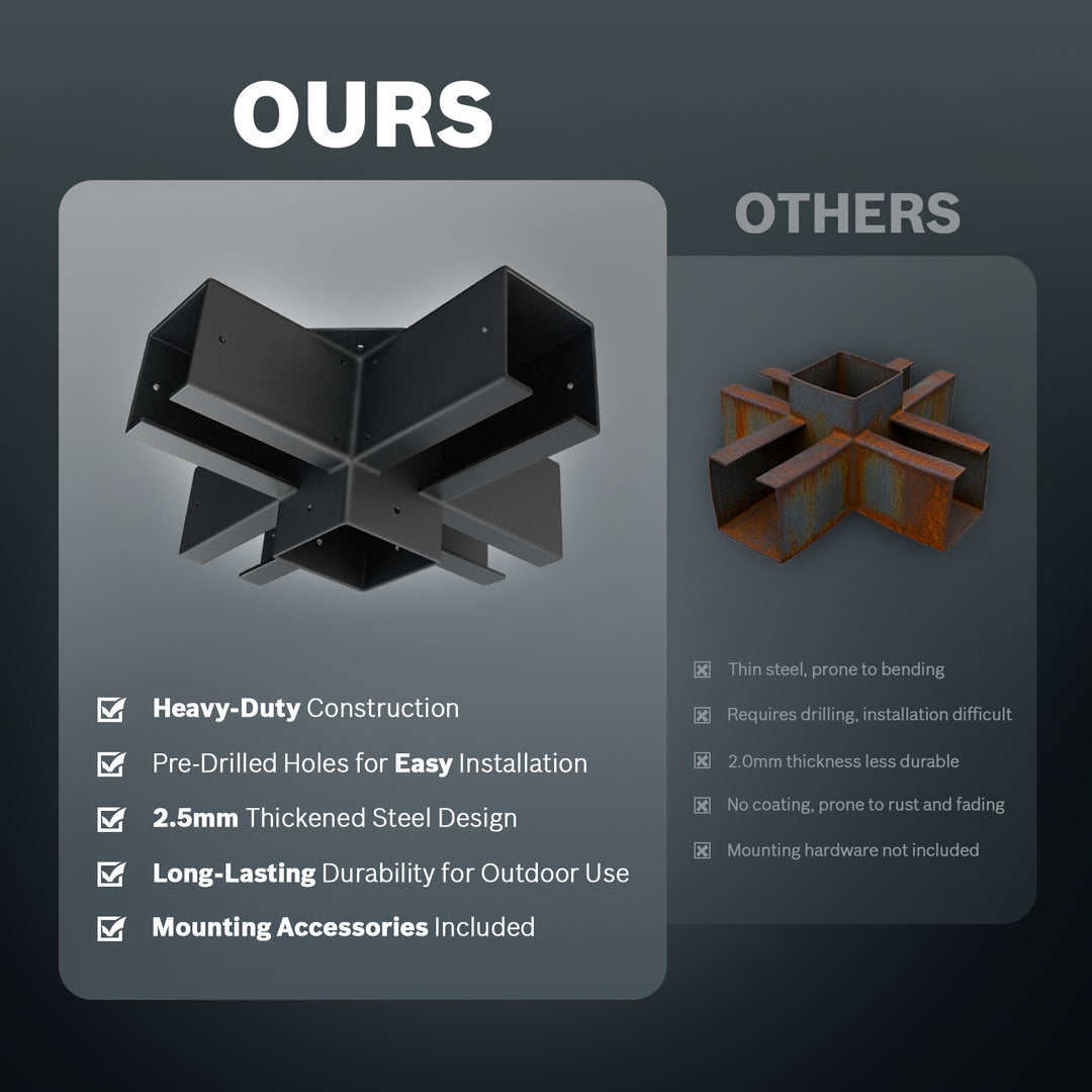 Royal Shade USA Metal Pergola Kit - Royal Shade USA