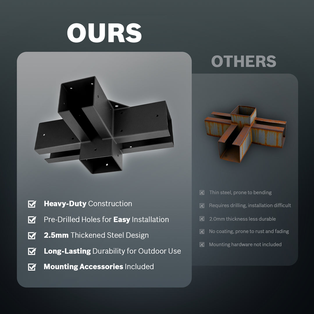 Royal Shade USA Metal Pergola Kit - Royal Shade USA