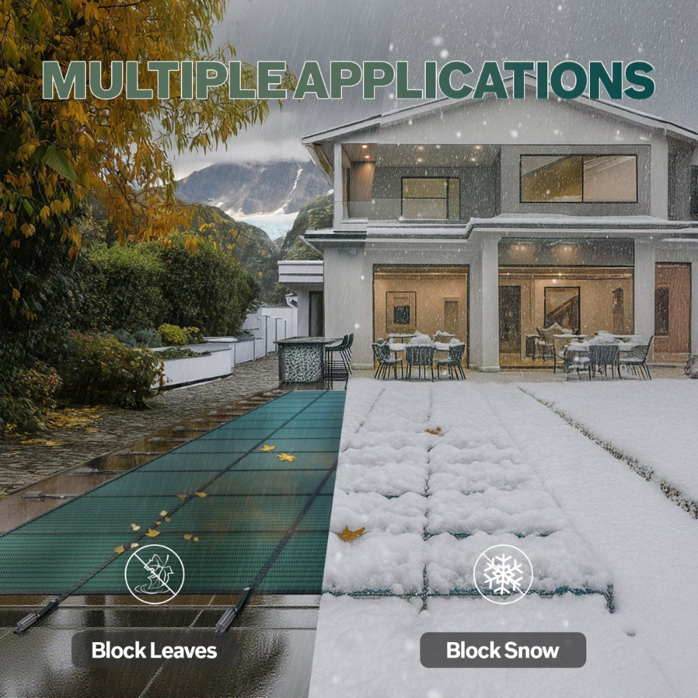 inground pool safety cover丨royal shade