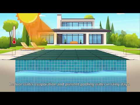 Royal Shade 18' x 36' Rectangle Winter Swimming Safety Pool Cover