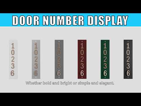 【Custom 】House Number Sign, House Sign, Address Plaque