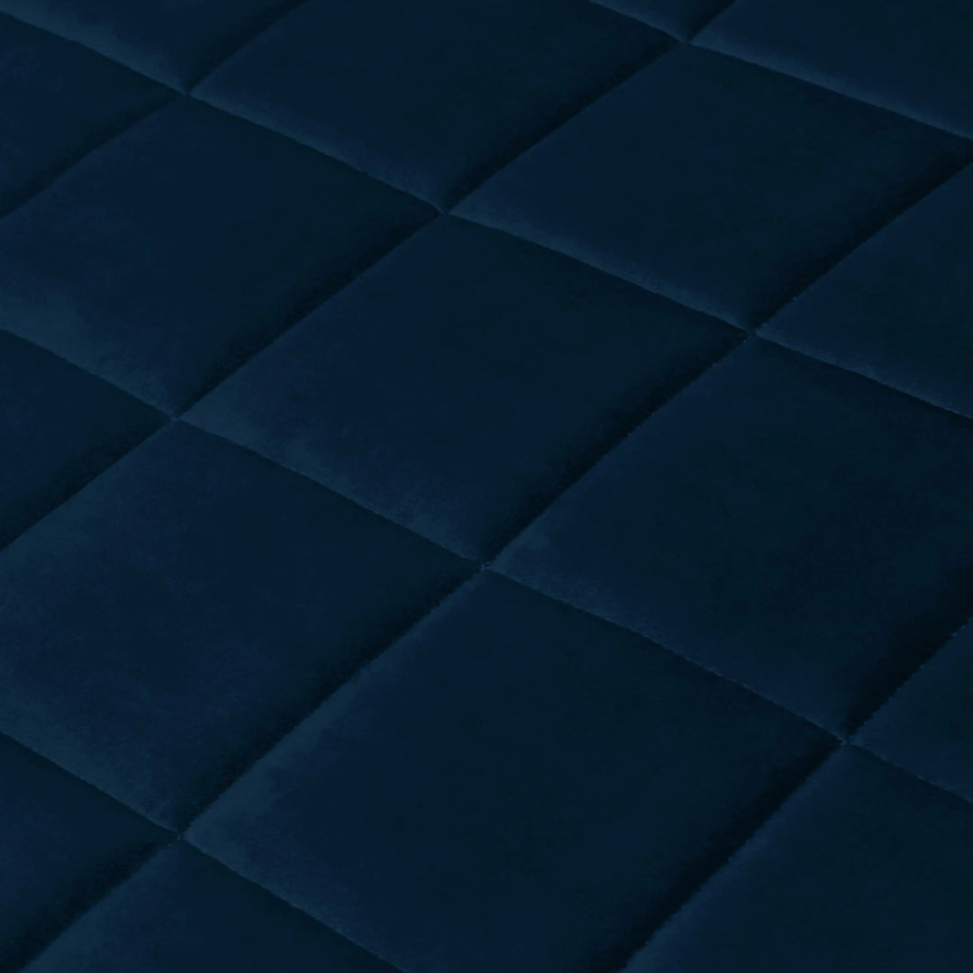 【Custom】Waterproof Frosted Velvet Fabric Seat Cushion, Outdoor Bench Cushion Royal Shade USA