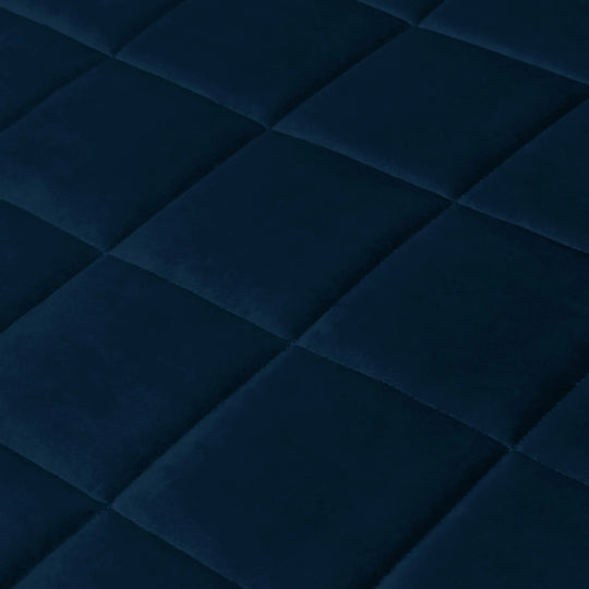 【Custom】Waterproof Frosted Velvet Fabric Seat Cushion, Outdoor Bench Cushion Royal Shade USA