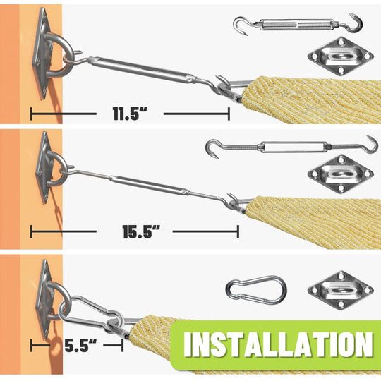 sail shade installation