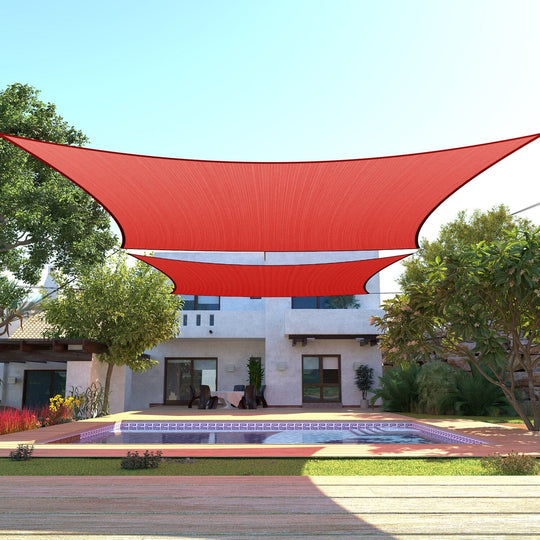 Rectangle Sun Shade Sails Canopy