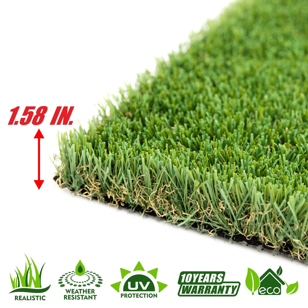 Labrador Artificial Turf Faux Grass Mat Lawn Rug  Indoor and Outdoor